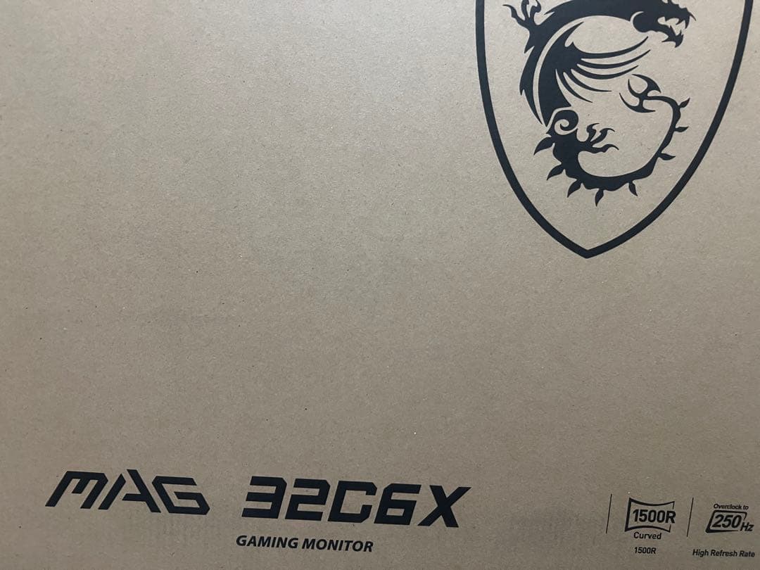 MSI MAG 32C6X ゲーミングモニター