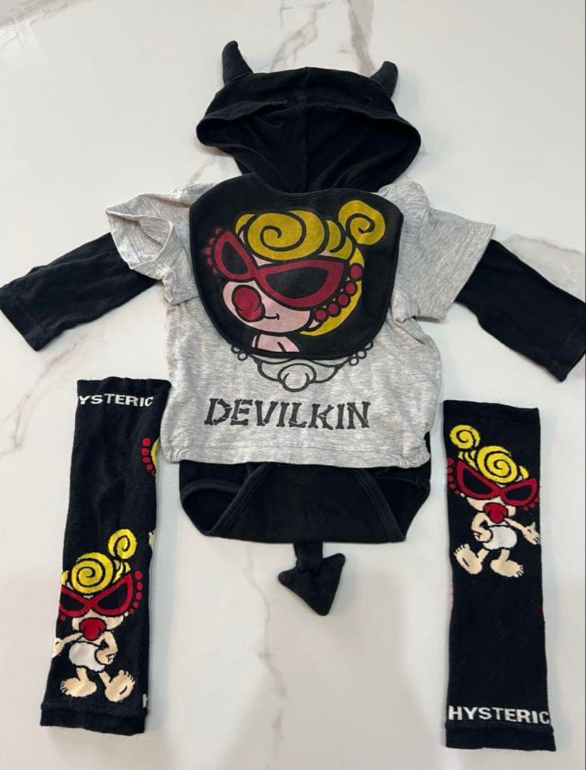 HYSTERIC デビルキン ロンパースセット