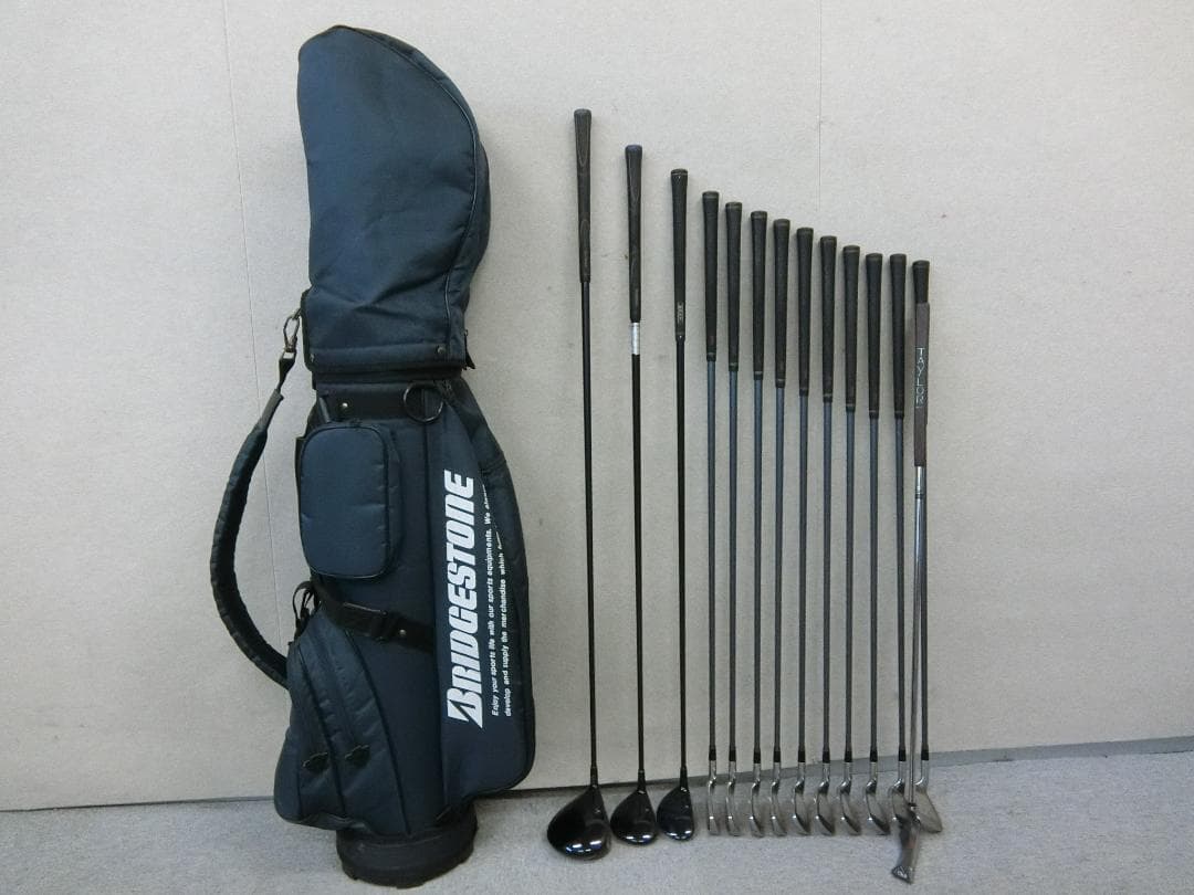 ｂ683★初心者歓迎ブリヂストン ツアーステージ等メンズゴルフクラブ１４本セット