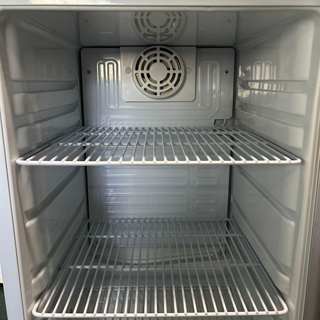 112 業務用 冷蔵ショーケース オフィスコンビニ XW-105 左右開き 小型