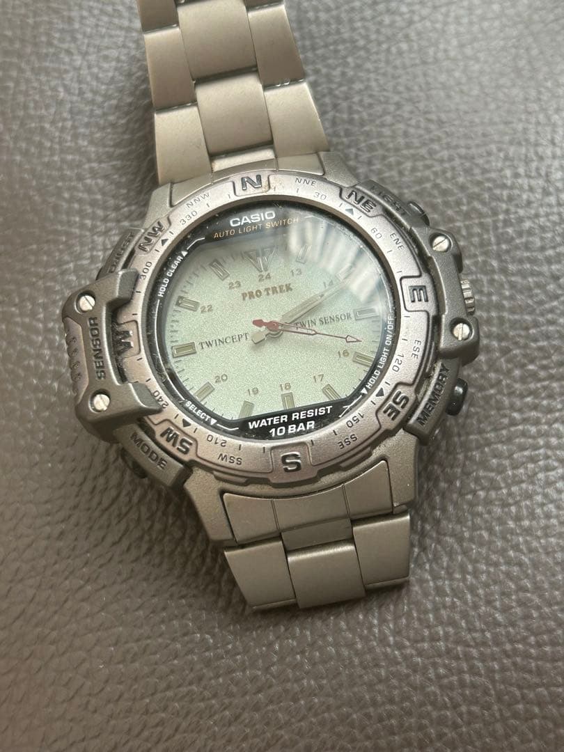 電池交換済　CASIO PROTREK PRT-500 稼働