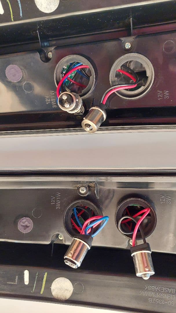 LEDテールライト クリア/パレット/ルークス