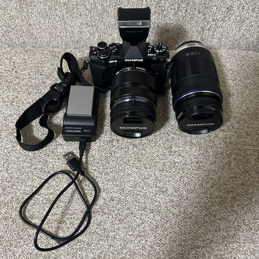【美品】OLYMPUS E-M5 Mark II＋F2.8 PROレンズセット