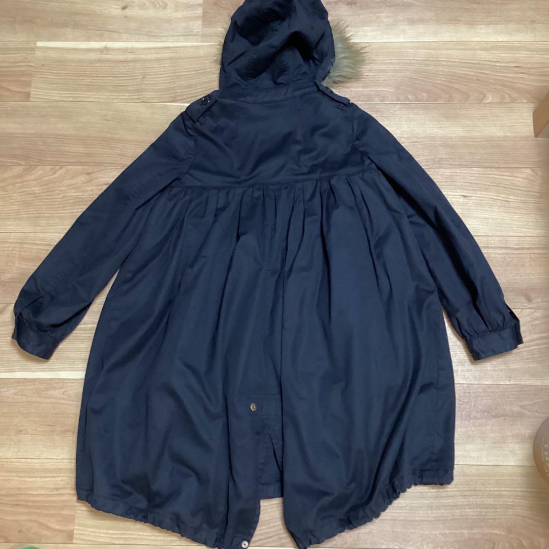 hysteric glamour ヒステリックグラマー　ファー付モッズコート