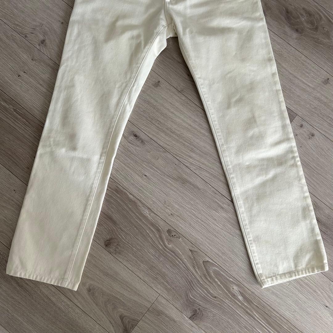 Dolce & Gabbana イタリア製 ストレートデニム ホワイト　46