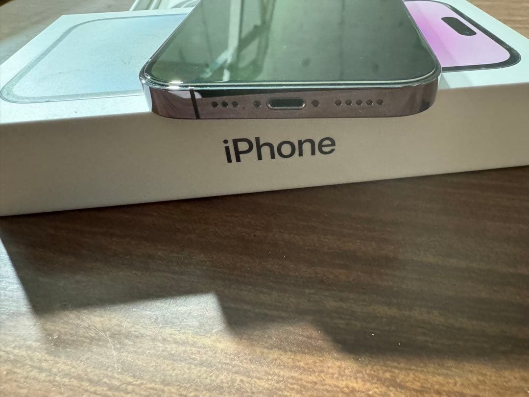 iPhone14pro 128GB ディープパープル simフリー