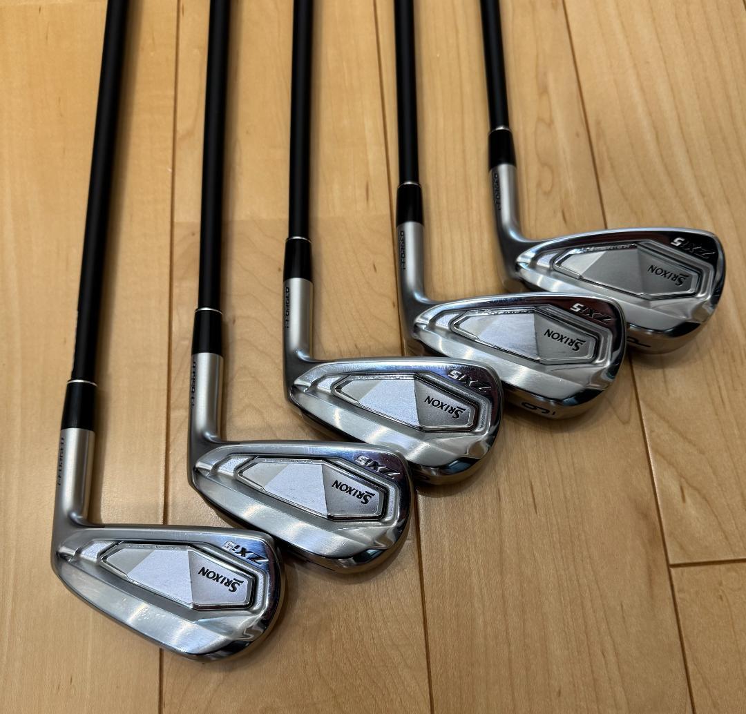 SRIXON Zxi5 メンズアイアンセット 5本