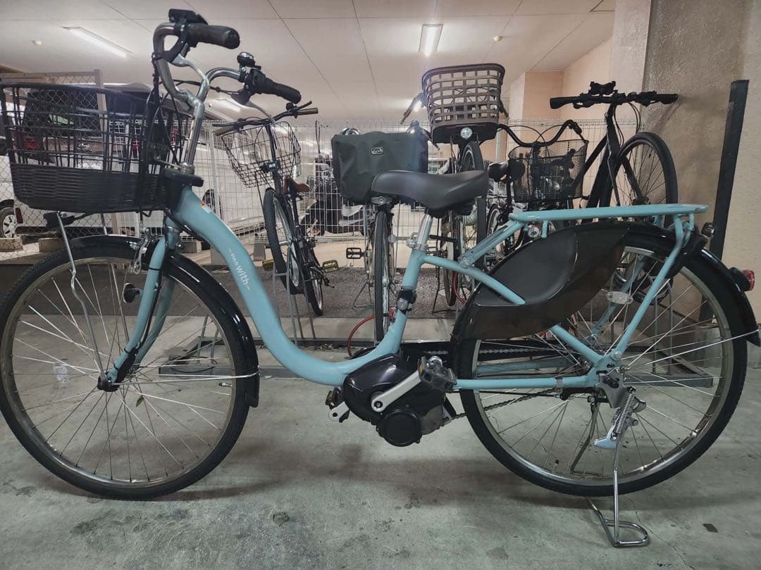 美品電動アシスト自転車 ヤマハ２０２５年モデル 15.8ahバッテリー