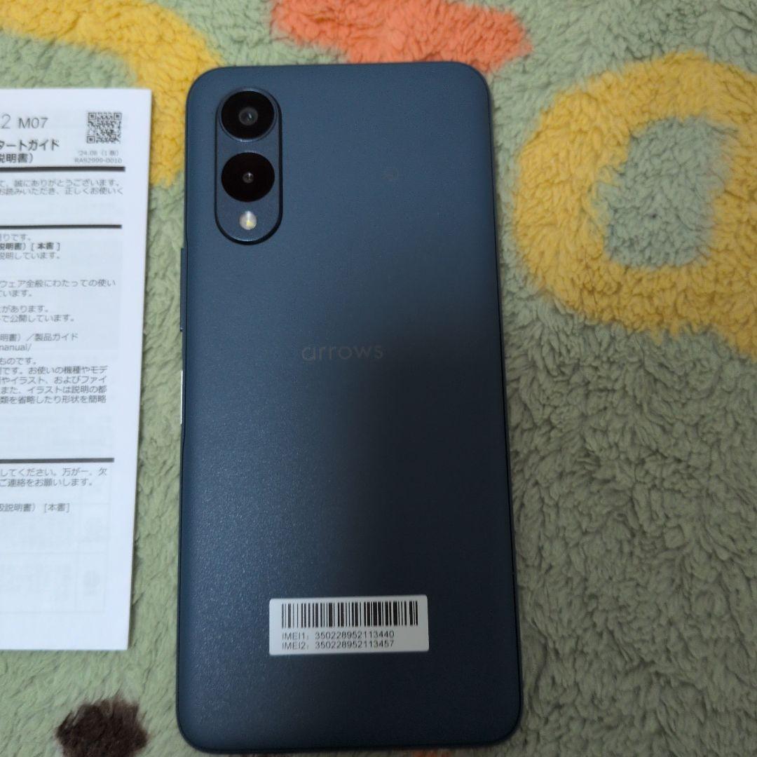 中古　arrows We2 M07 ネイビーグリーン 本体