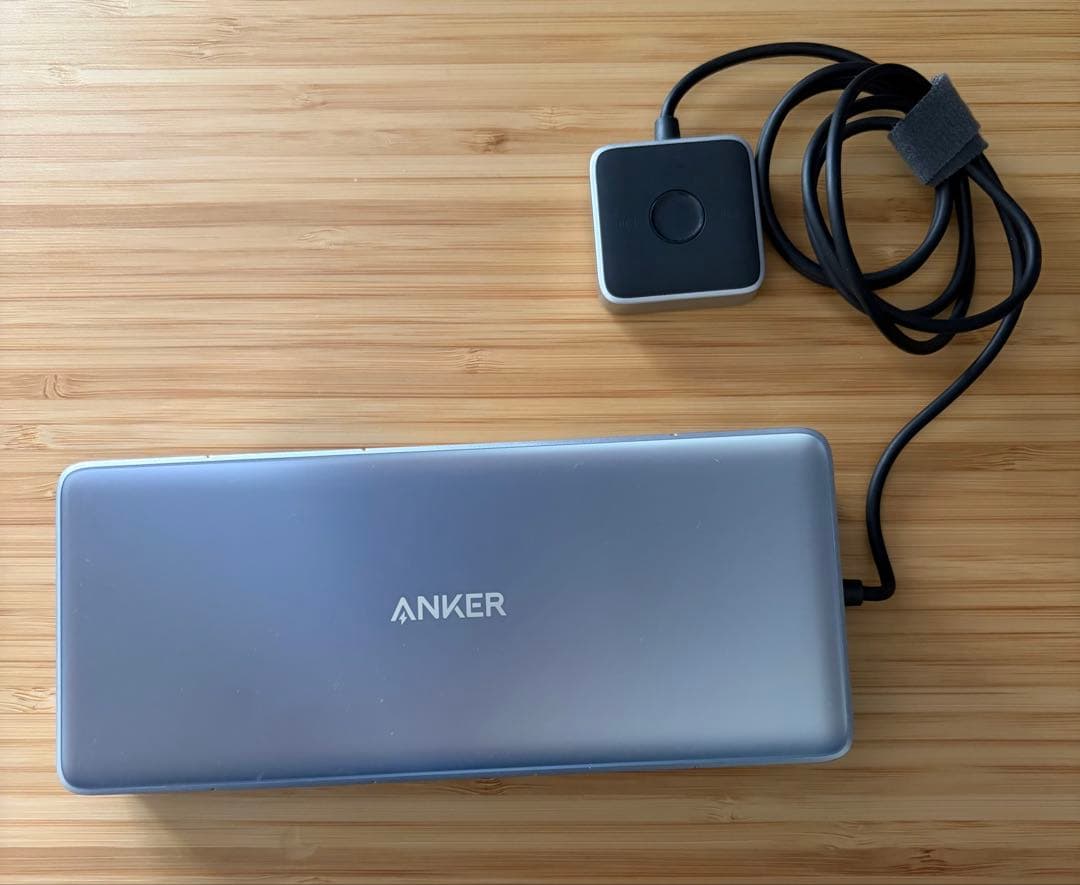 Anker 553 USB-C ドッキングステーション　KVMスイッチ