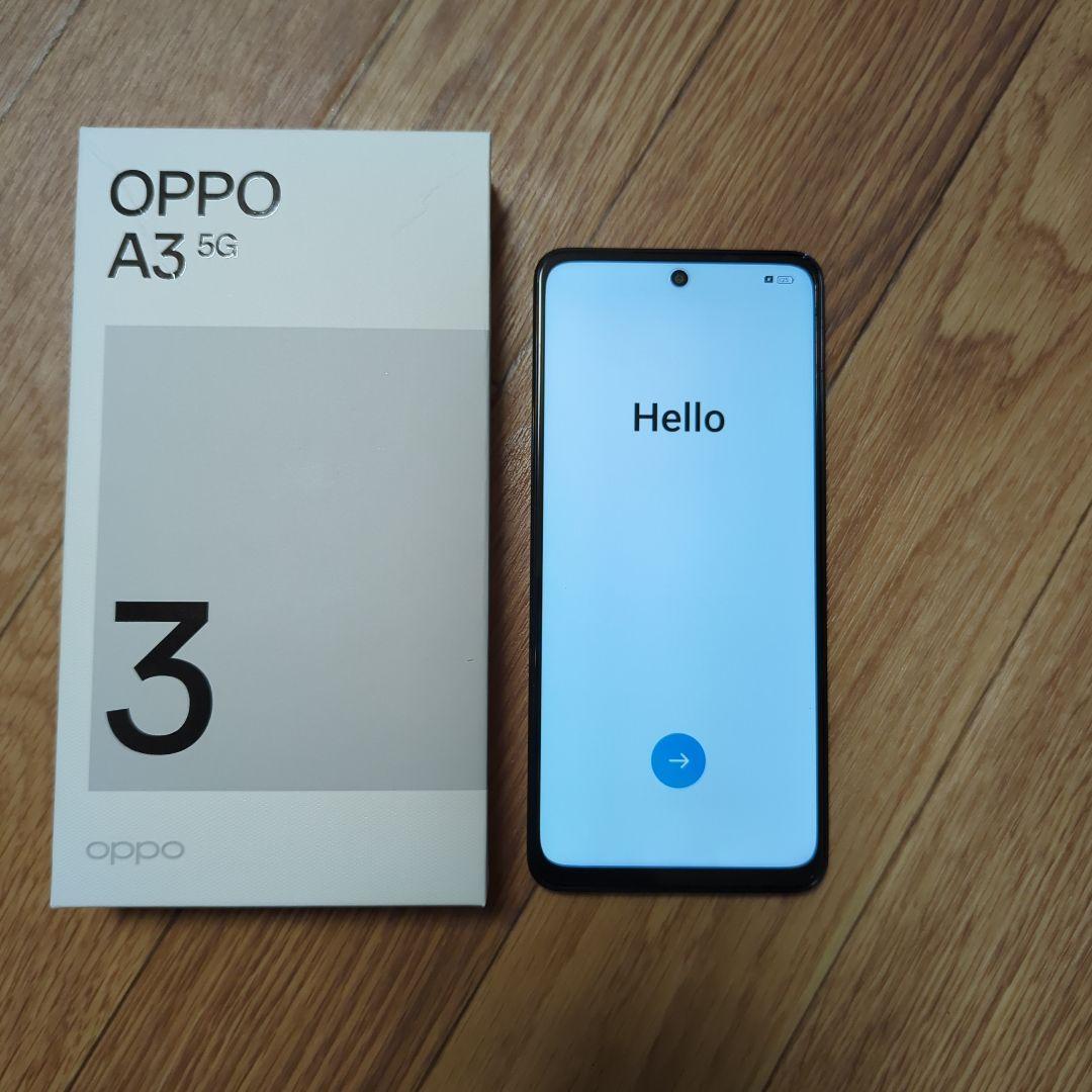 [動作確認のみ]OPPO A3 5G