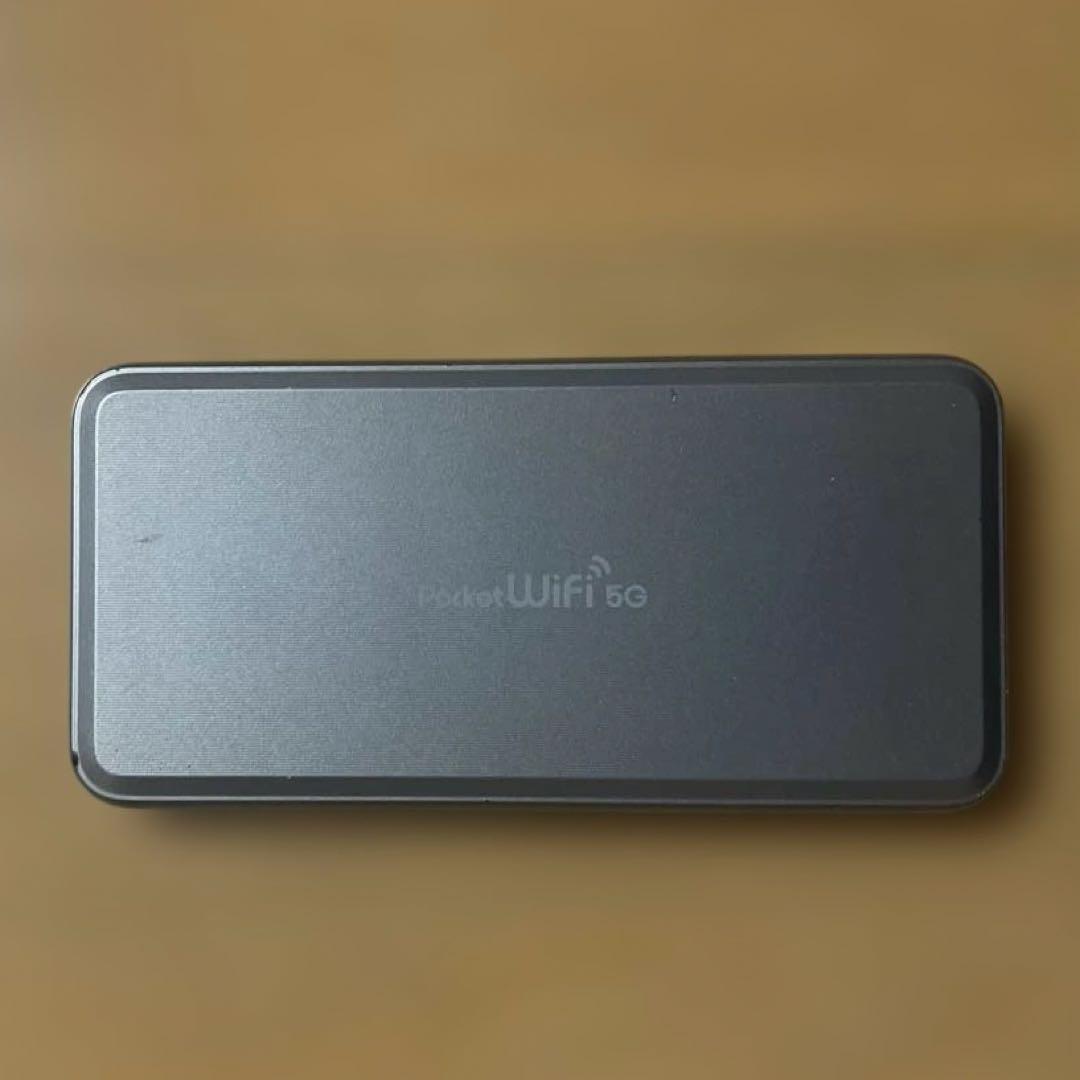 Pocketwifi5G ワイモバイル　ネイビー