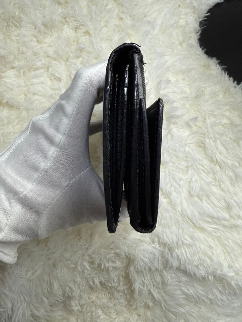 ◆GUCCI グッチ◆GGインプリメ 長財布 GGチャーム ブラック