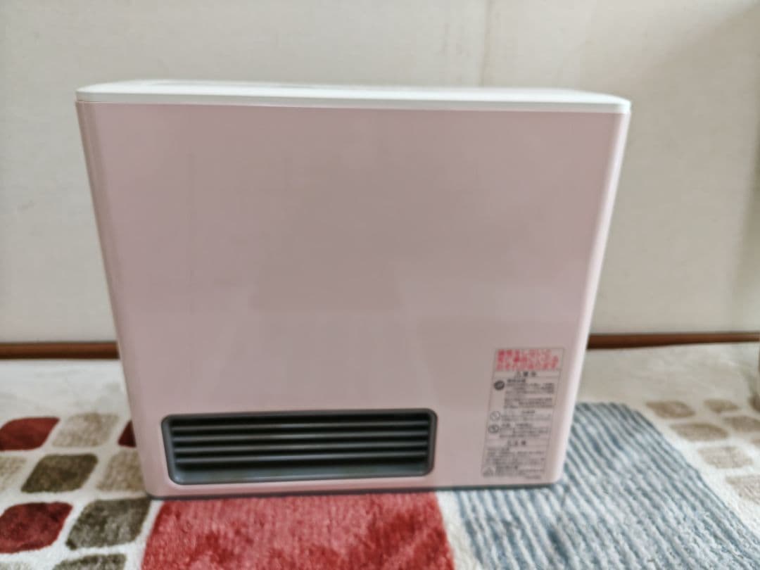 大阪ガス ガスファンヒーター 140-5892 ピンク 中古品