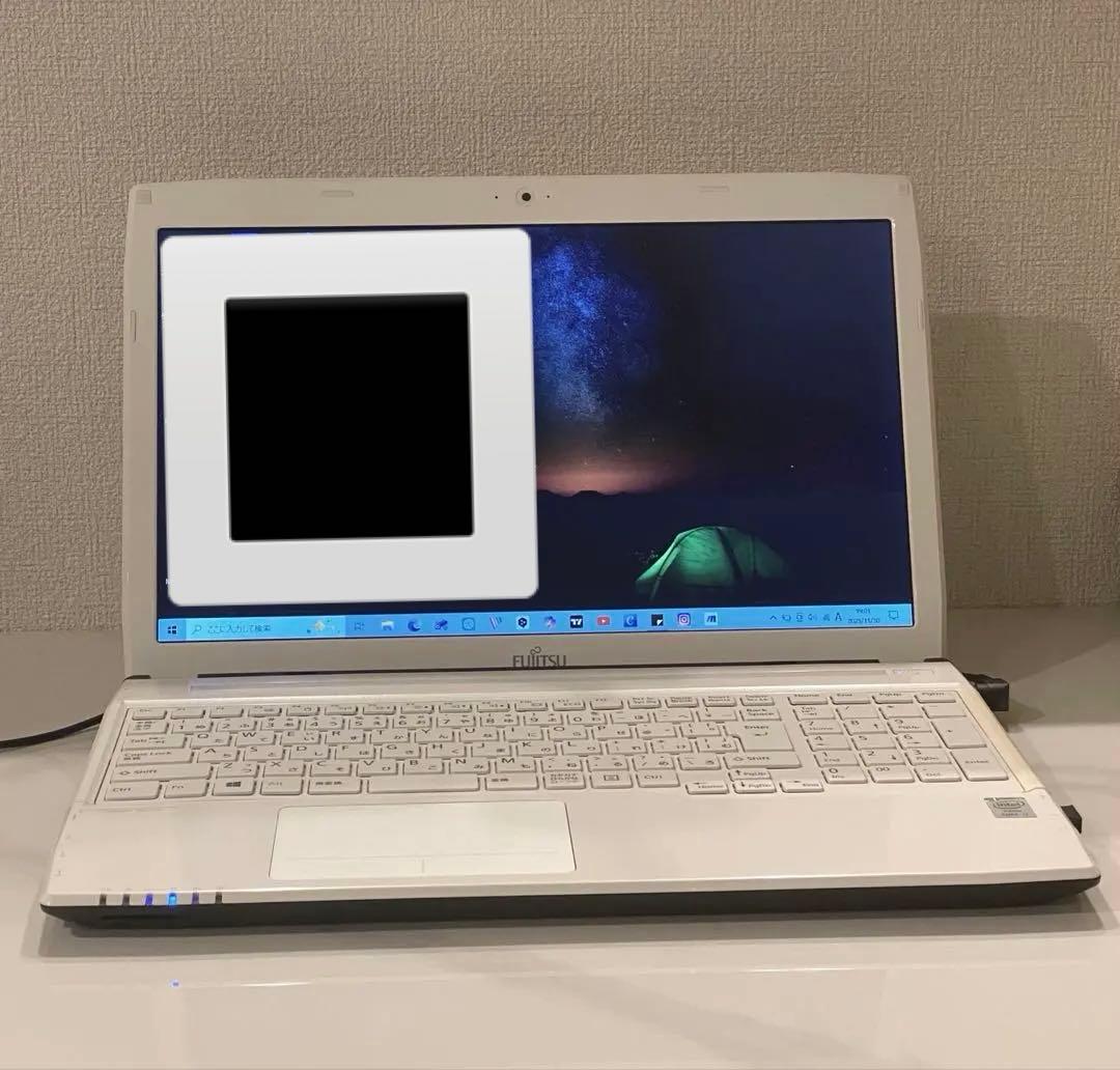 【美品】Fujitsu ノートPC LIFEBOOK AH53/M