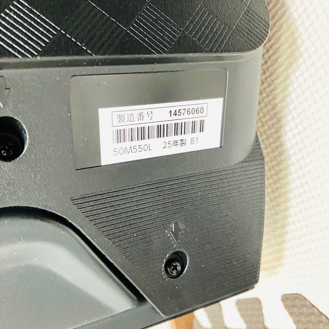 TOSHIBA 東芝 4Kスマートテレビ TV 50インチ 2025年製 レグザ