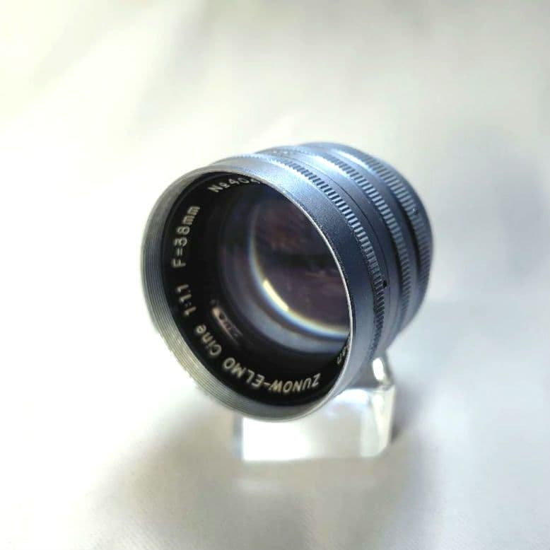 ZUNOW-ELMO Cine 38mm F1.1 Dマウントレンズ作例あり