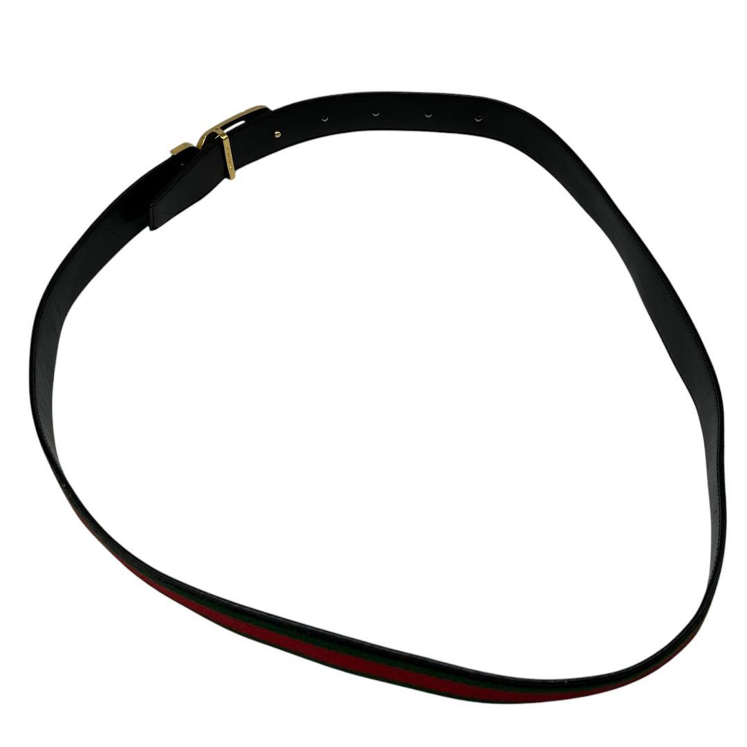 良品　グッチ　GUCCI　ベルト　シェリーライン