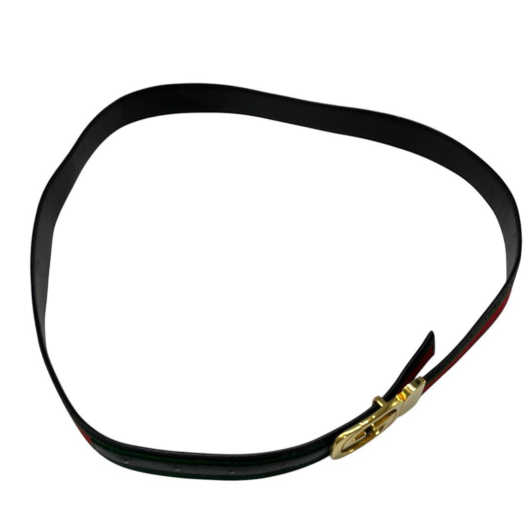 良品　グッチ　GUCCI　ベルト　シェリーライン