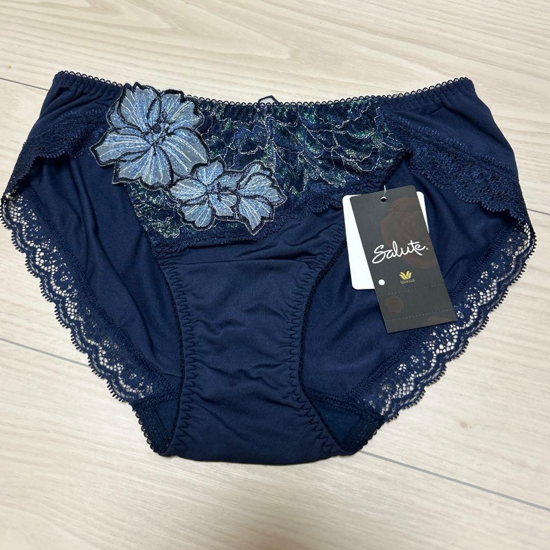 ワコール サルートsaluteナイトアップブラ&ショーツ M 定価11770円