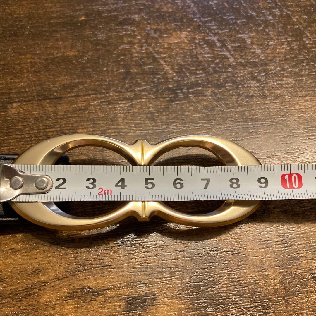 COACH ブラックレザーベルト