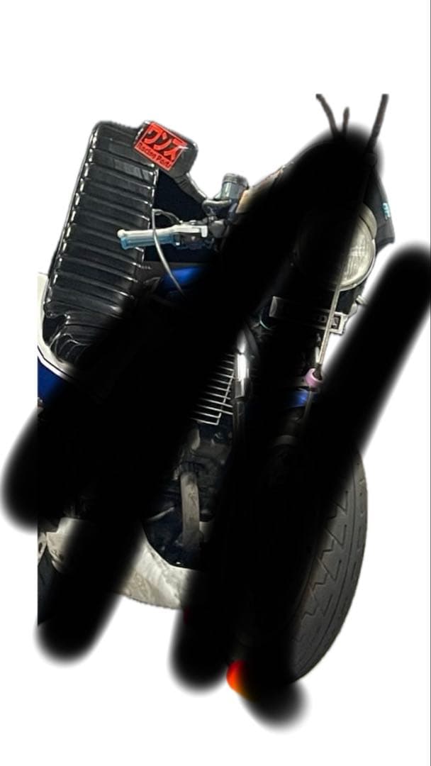 VT250F 三段シート 60cm 希少✨️写真4.5.6取り付けイメージ