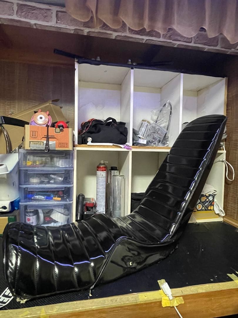 VT250F 三段シート 60cm 希少✨️写真4.5.6取り付けイメージ