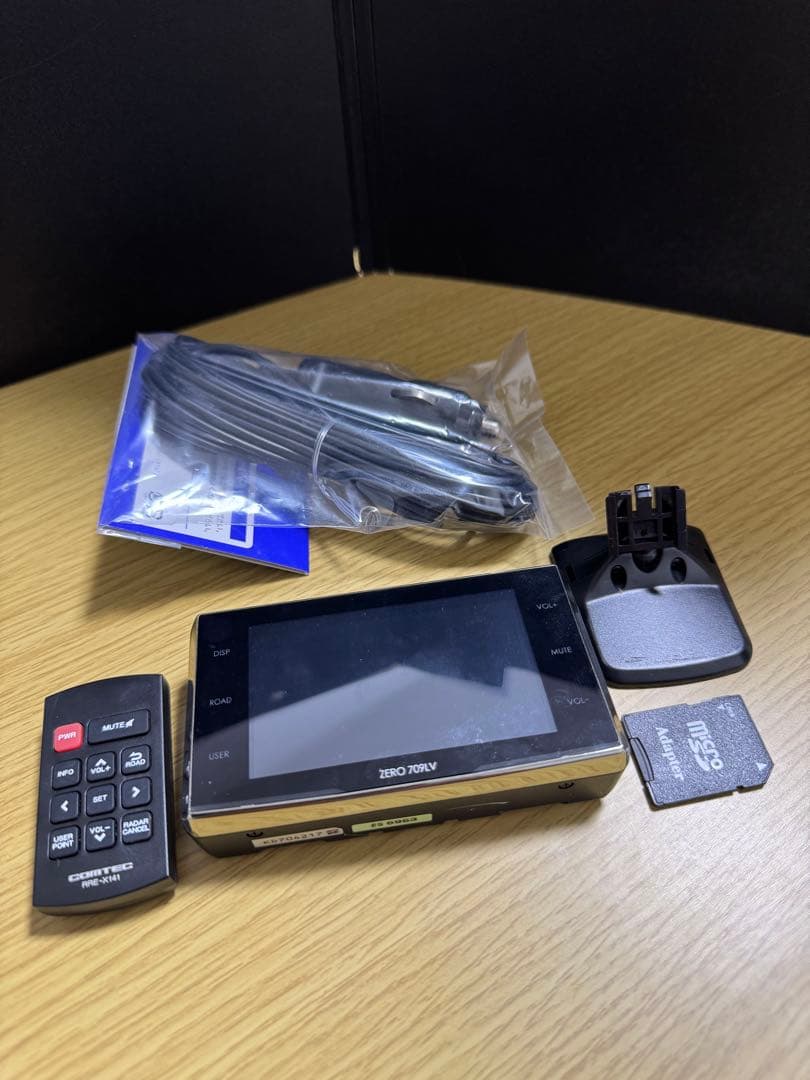 リコール対策済　最新GPSデータ更新済　ZERO 709LV コムテック