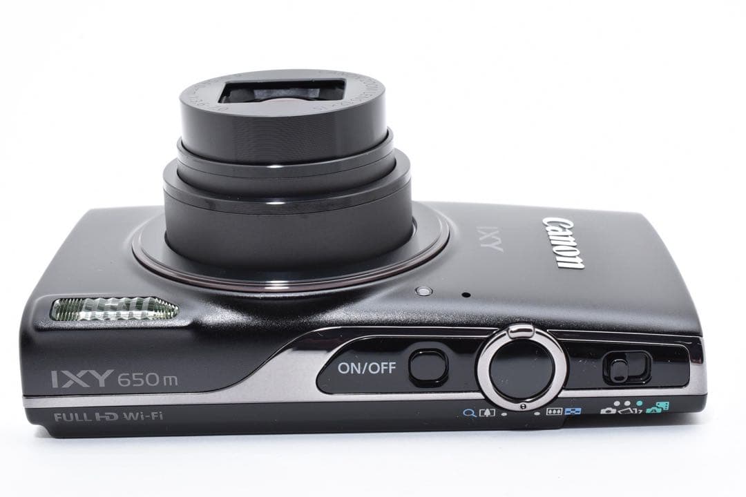 新品未使用/最新機種　Canon IXY650m コンパクトデジカメラ ブラック