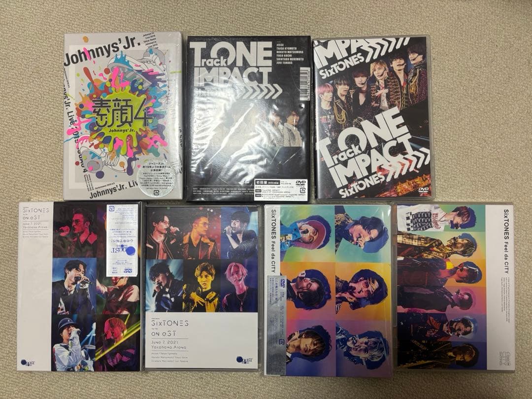 SixTONES ライブDVD まとめ売り