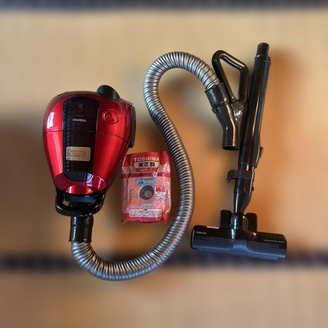 TOSHIBA VC-P214E2 掃除機 未使用紙パック2個セット