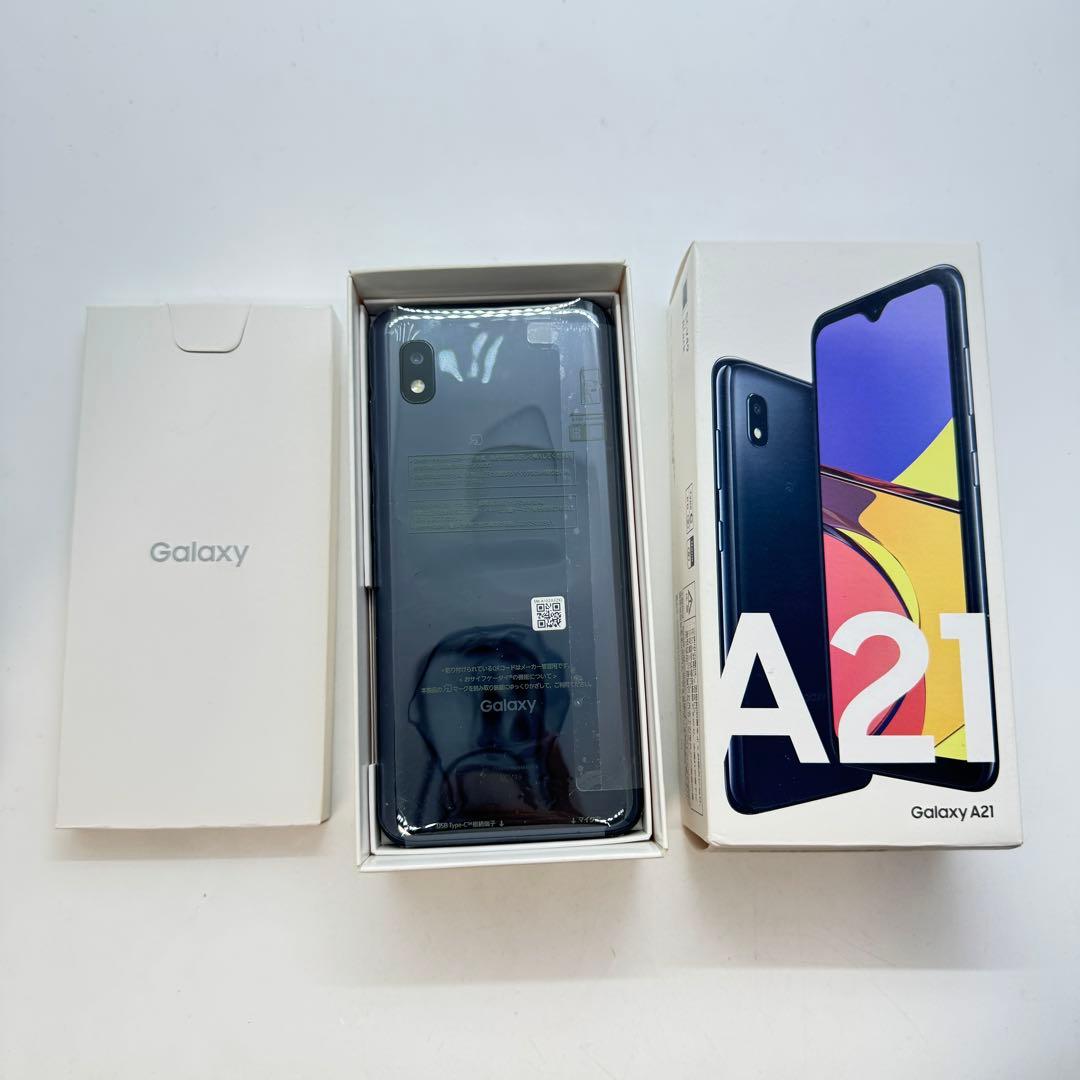 【未使用品】 Galaxy A21 SCV49 本体 動作確認済み