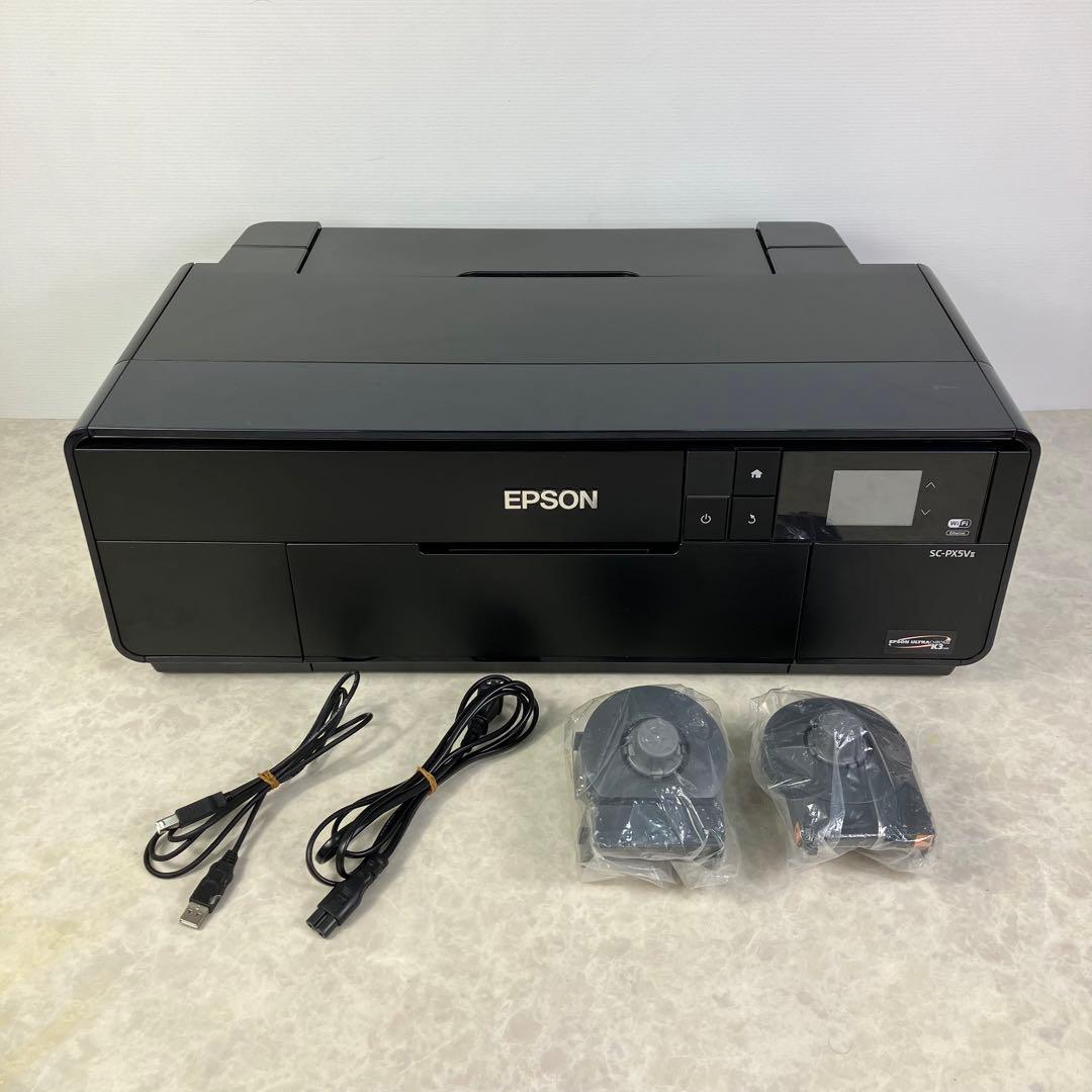 総印刷枚数 3,694枚 美品☆エプソン プリンター A3 SC-PX5VII