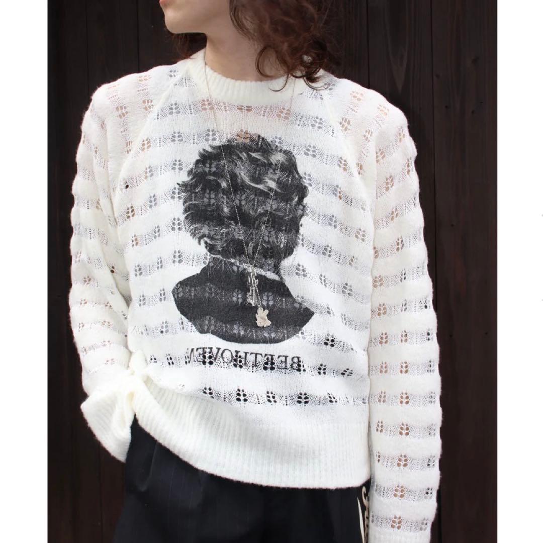 22aw masu beethoven ベートーヴェンニット