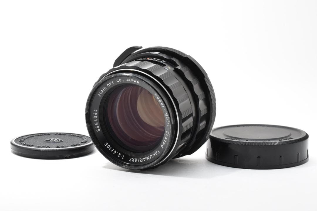 ★美品★ PENTAX 6x7 105mm F2.4 中判 単焦点レンズ