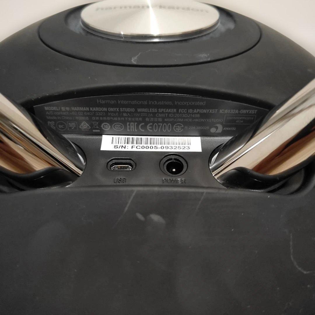 美品harman/kardon スピーカー 円形デザイン　完動品