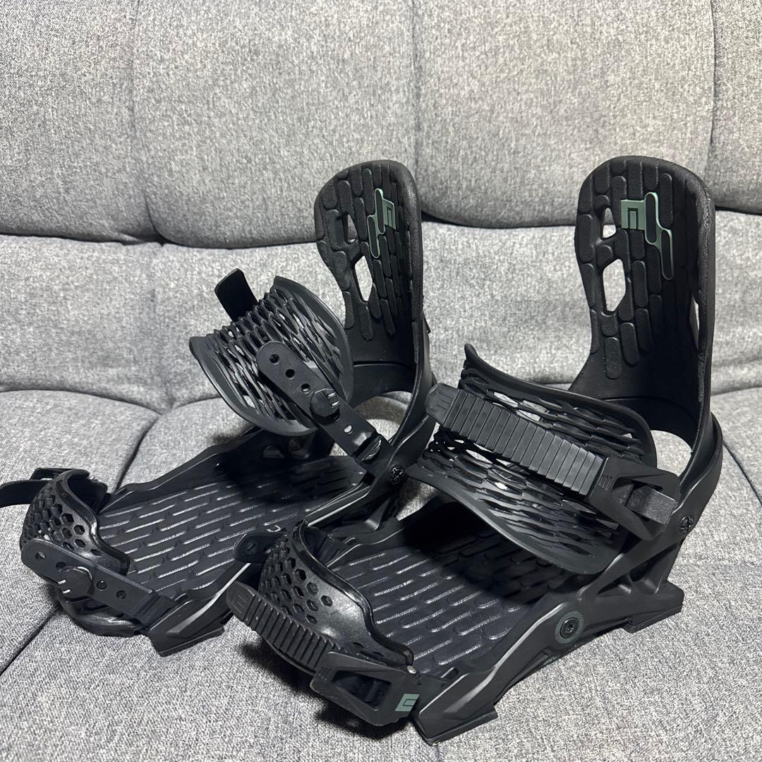 NOW IPO ブラック スノーボードビンディング　Mサイズ