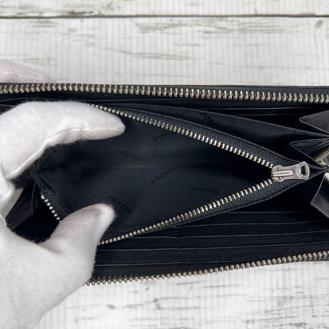 PORTER ポーター レザー L字ファスナー 長財布 50