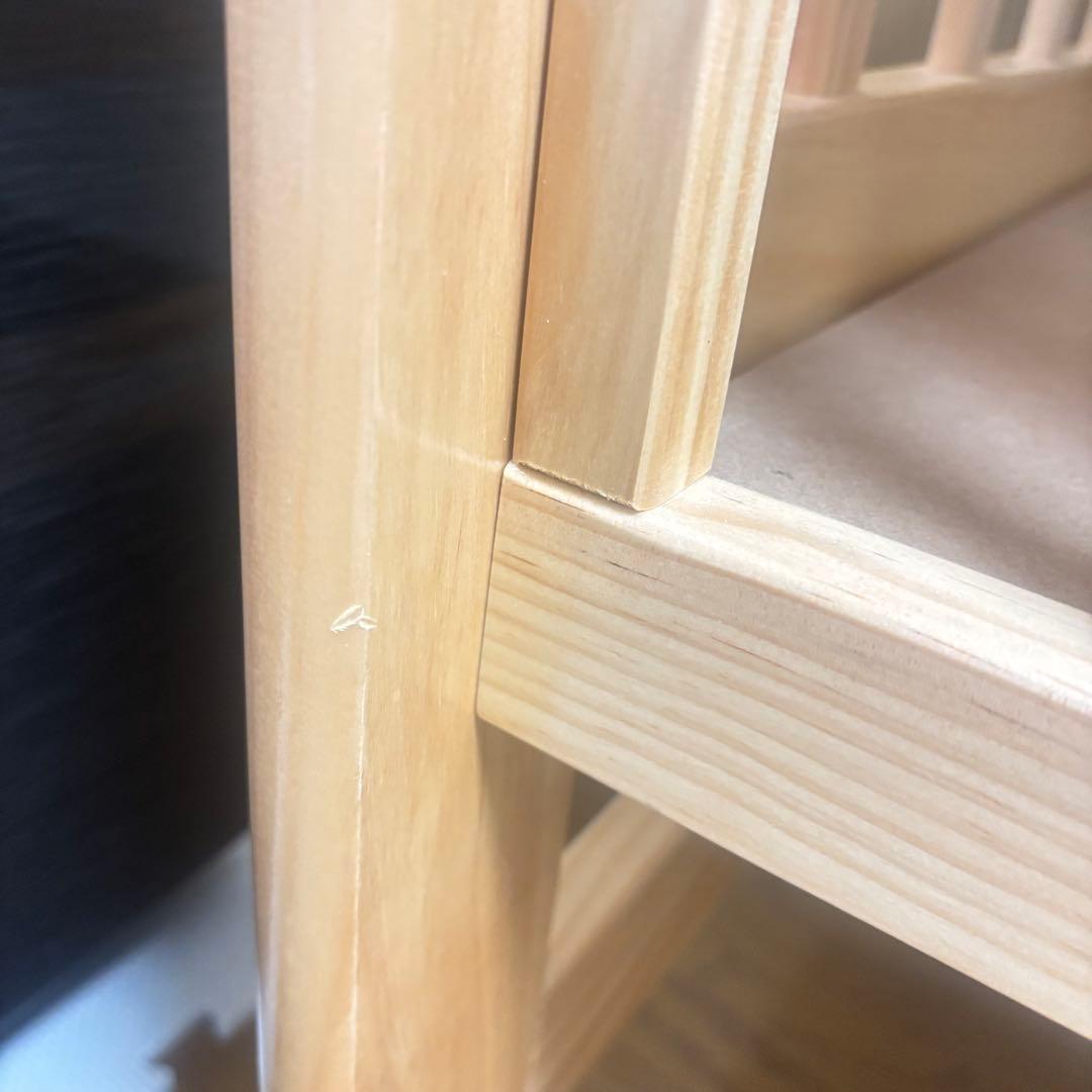 木製ベビーベッド KATOJI カトージ　ハイシート