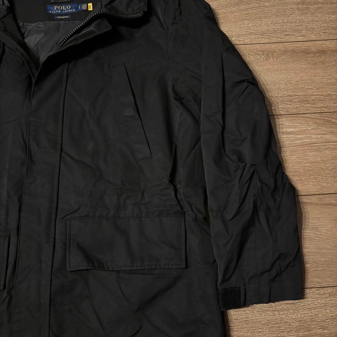 美品 現行　ポロラルフローレン フーデットジャケット　QRコードタグ　撥水