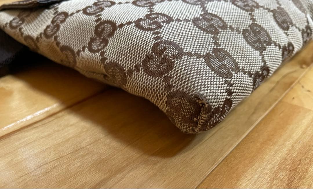 グッチ GGキャンバス ウエスト ボディバッグ