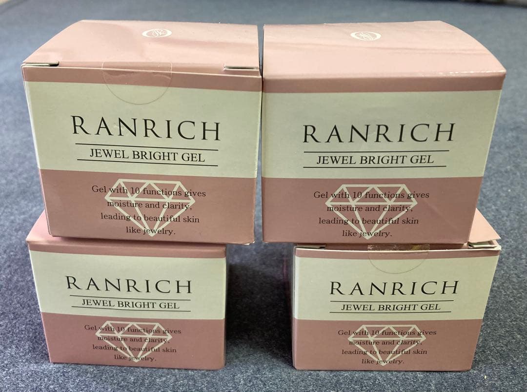RANRICH JEWEL WHITE GEL 50gランリッチ　4個