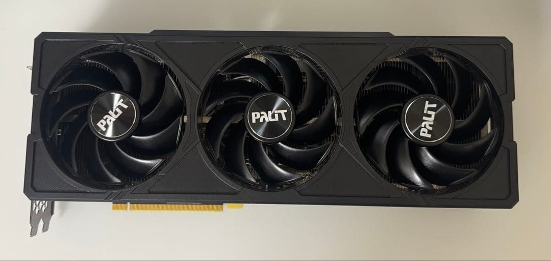 Palit RTX4070Ti SUPER JetStream OC 動作品