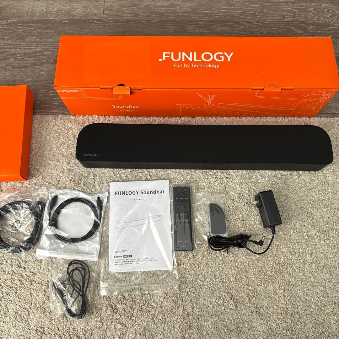 新品　FUNLOGY Soundbar（スピーカー/サウンドバー）