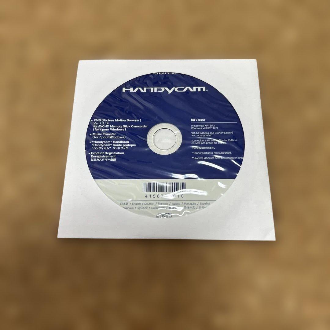 SONY HDR-CX500V ビデオカメラ 本体　説明書　レンズカバー付き