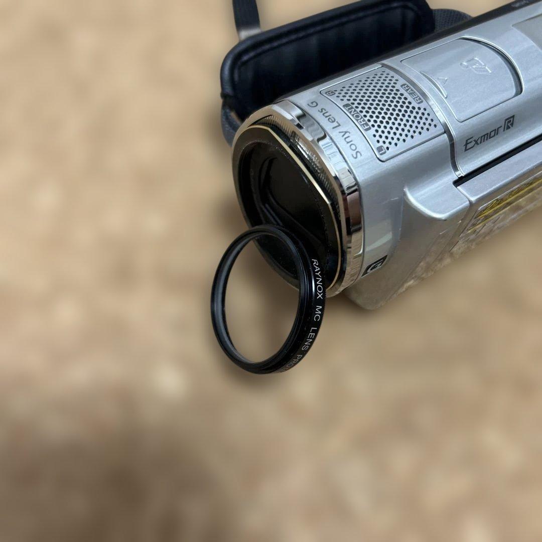 SONY HDR-CX500V ビデオカメラ 本体　説明書　レンズカバー付き