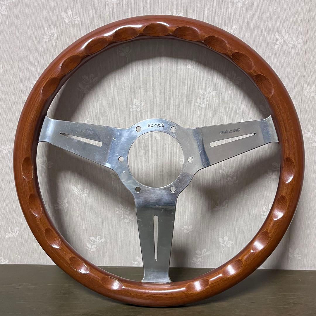 希少 ナルディ クラシック　Φ32.5 ウッドステアリングホイール 3スポーク
