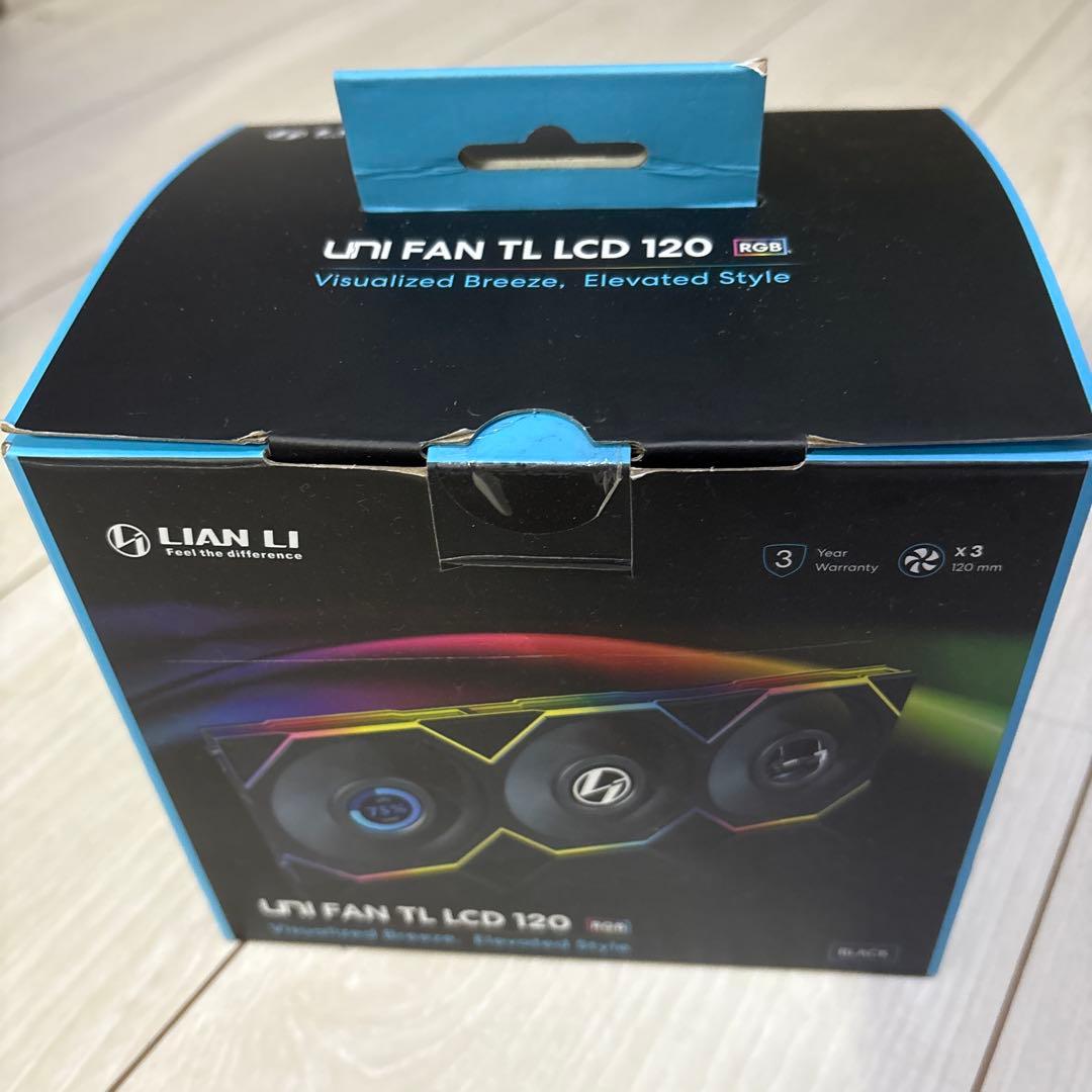Lian Li UNI FAN TL LCD 120 RGB 3個セット