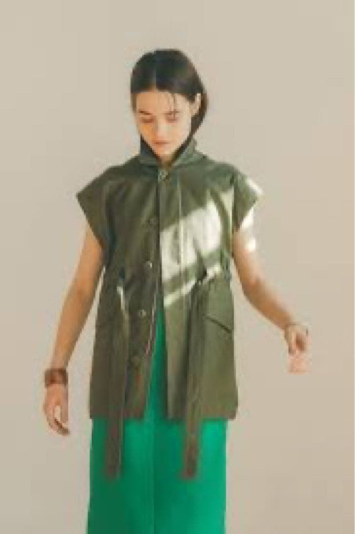 すいか様CLANE 2WAY MILITARY JACKET KHAKI クラネ