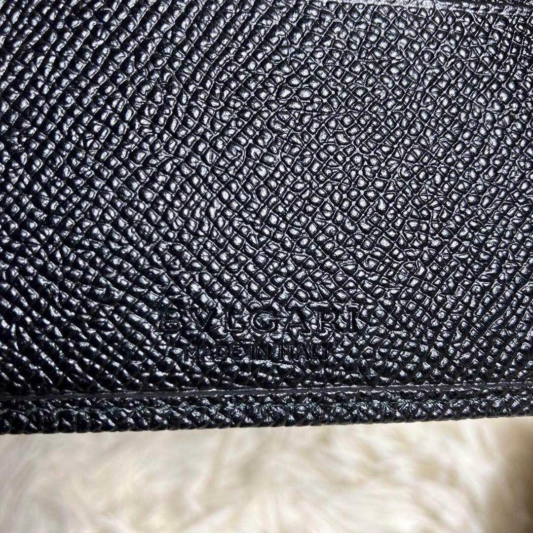 【未使用】ブルガリ 折り財布 ビーゼロワン レザーブラック IC搭載